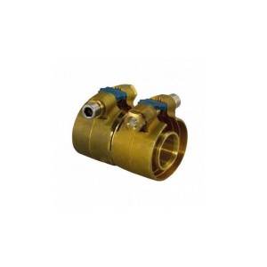 Муфта зажимная латунь для PE-X Wipex ДУ110х10,0 Ру6 Uponor 1042987
