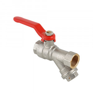 Кран шаровой VALTEC COMBI со встроенным фильтром 1/2